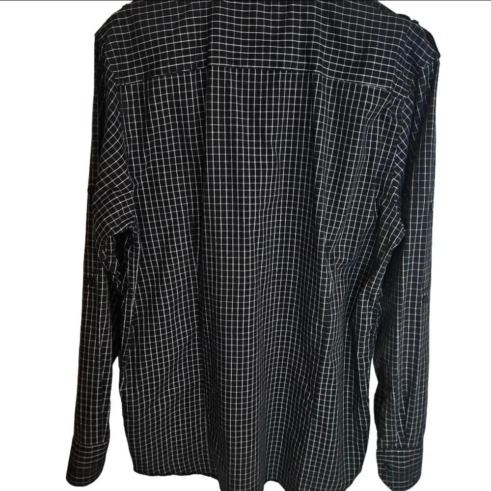 Plaid Long Sleeve Shirt XL Untouchable Man Casual Wear